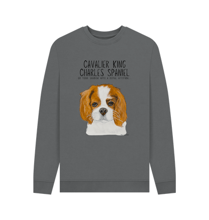 Bon Dog Shadow of a King Sweatshirt – Men's Eco-Luxe Sweatshirt - Bascora
