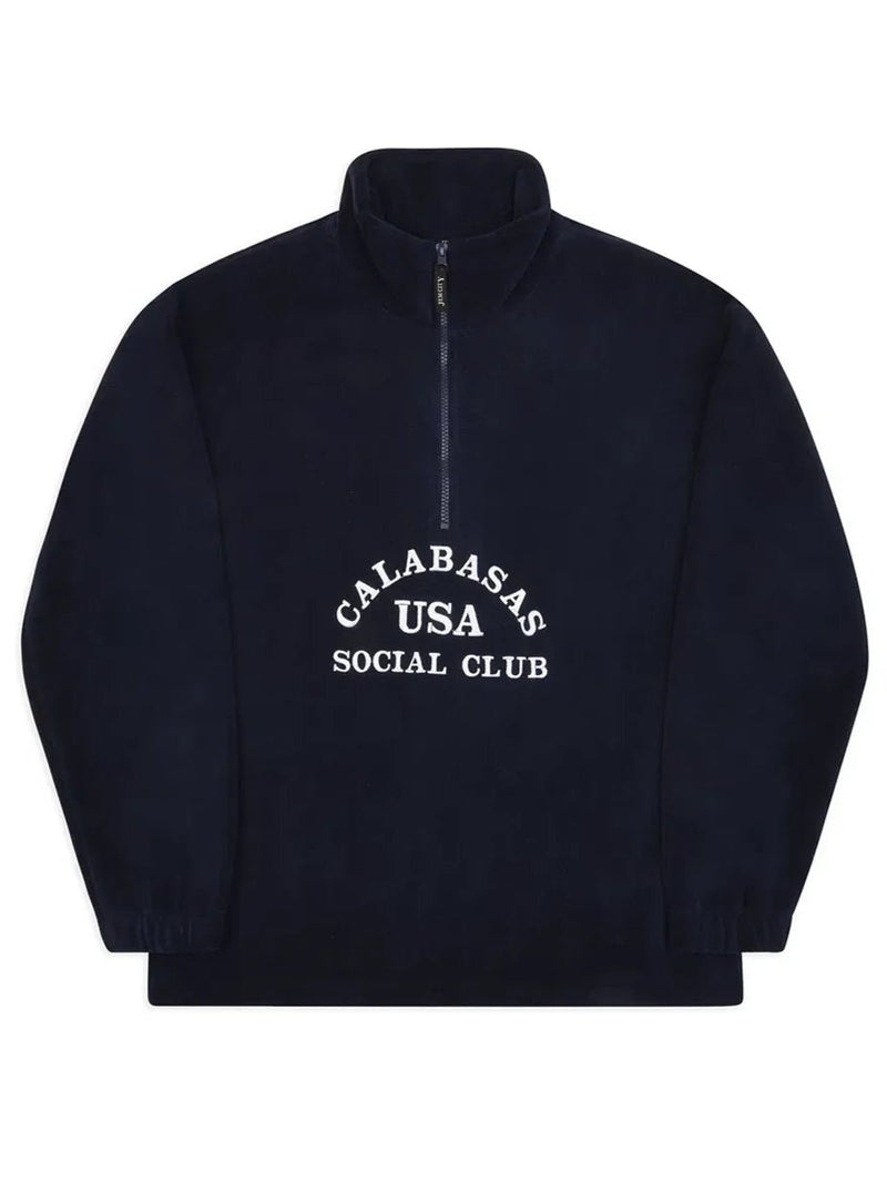 Calabasas Fleece – Navy - Bascora