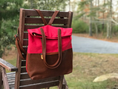 Bolso convertible mochila-tote Greenpoint con banda para equipaje