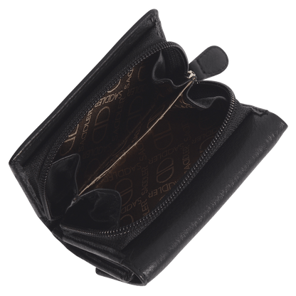 Carla RFID Leather Trifold Purse - Bascora