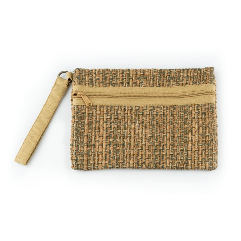 SVEŽElife Carry Me Accessories Pouch Green Beige – Wristlet