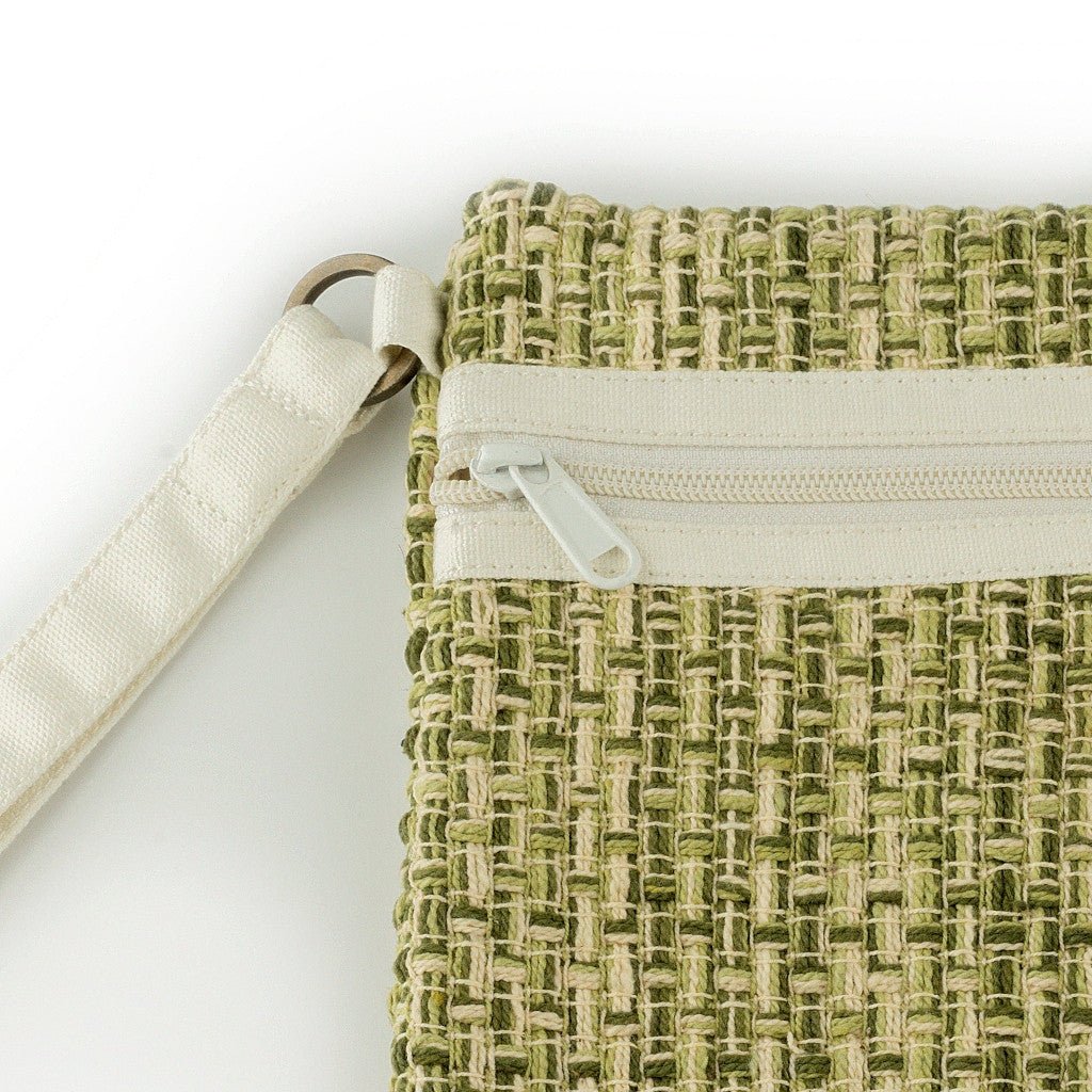 SVEŽElife Carry Me Accessories Pouch Green Offwhite
