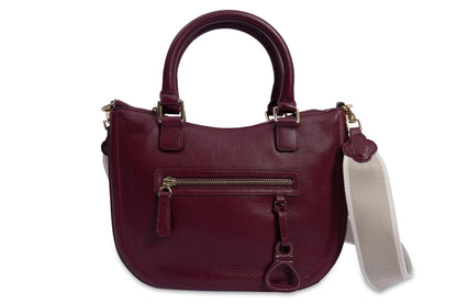 Chloe Leather Twin-Handle Handbag – Saddler - Bascora