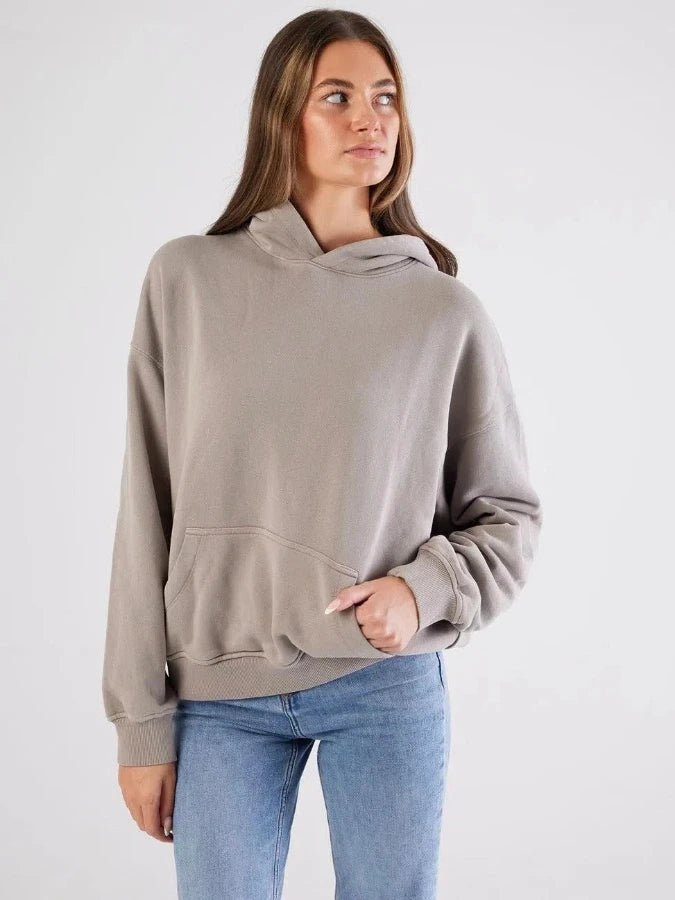 Cream Positano Heavyweight Hoodie - Bascora