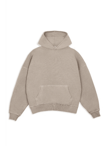 Cream Positano Heavyweight Hoodie - Bascora