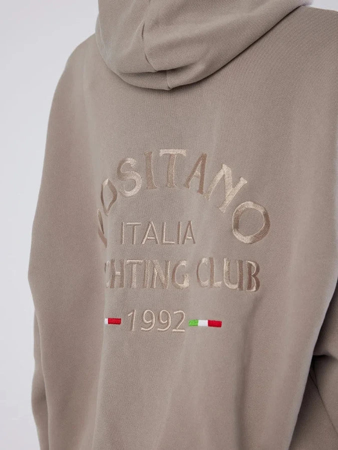 Cream Positano Heavyweight Hoodie - Bascora