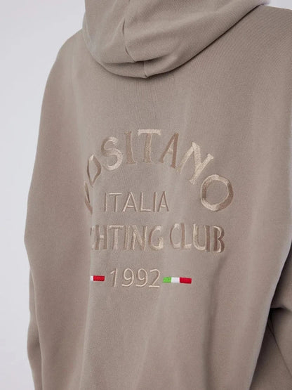 Cream Positano Heavyweight Hoodie - Bascora