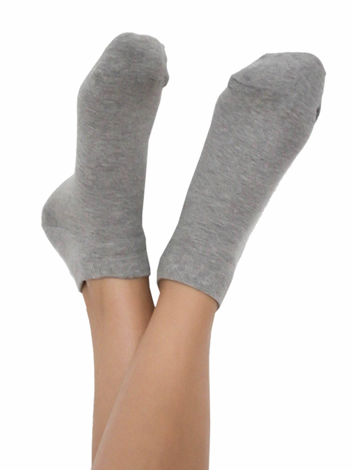 Earth Wardrobe Organic Cotton Trainer Socks: 6-Pack