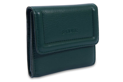 Edith RFID Leather Card Case - Bascora
