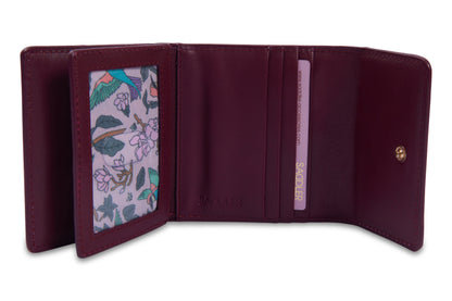 Edith RFID Leather Card Case - Bascora