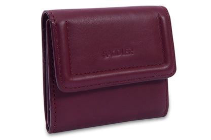 Edith RFID Leather Card Case - Bascora