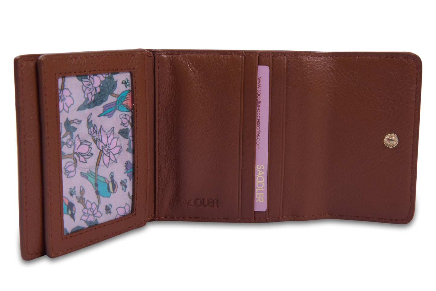Edith RFID Leather Card Case - Bascora