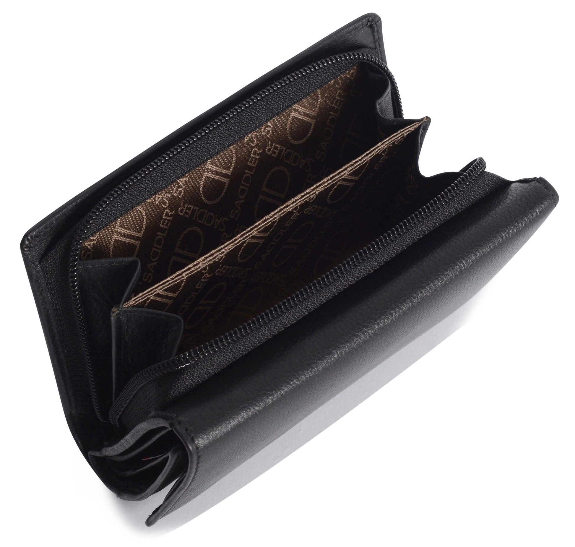 Eleanor Trifold Leather Purse - Bascora