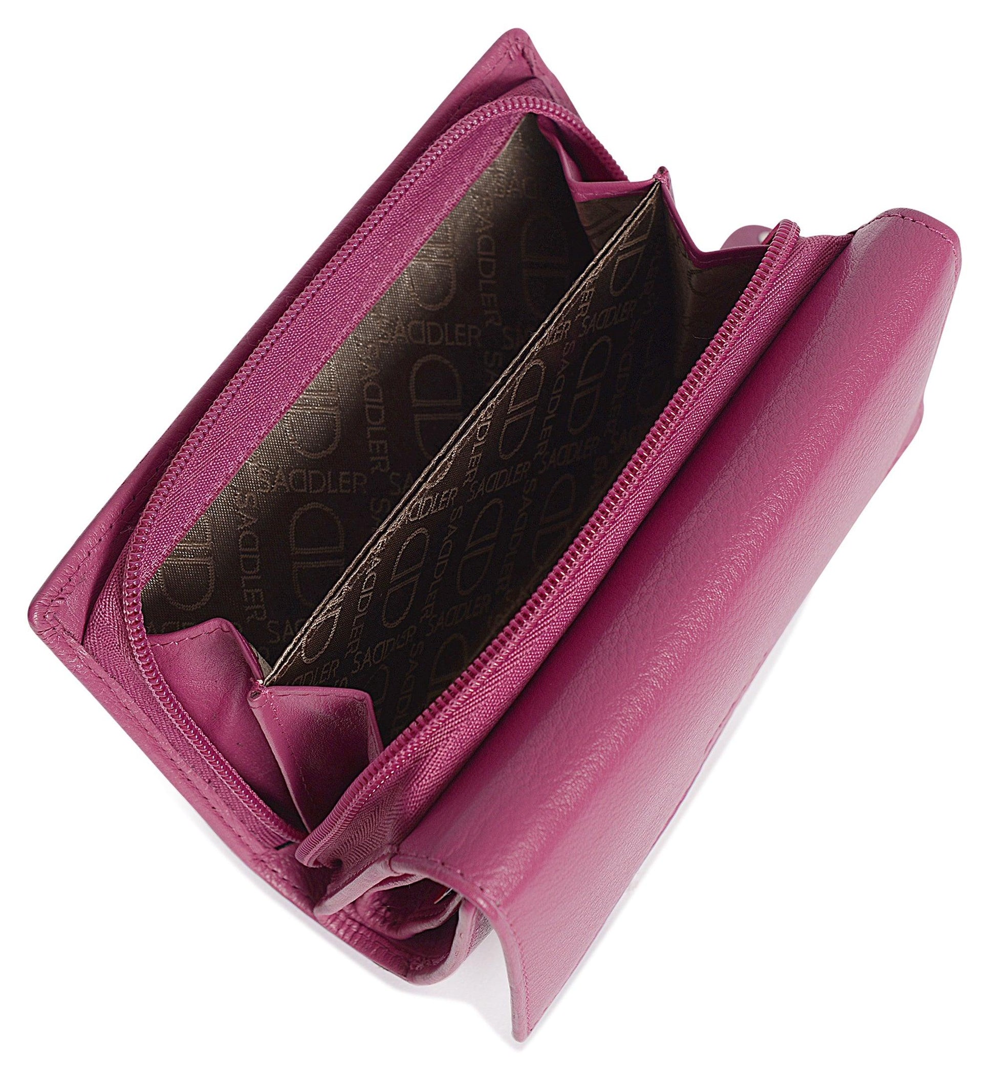 Eleanor Trifold Leather Purse - Bascora