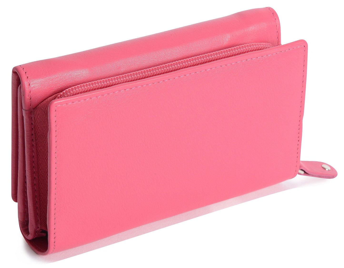 Eleanor Trifold Leather Purse - Bascora