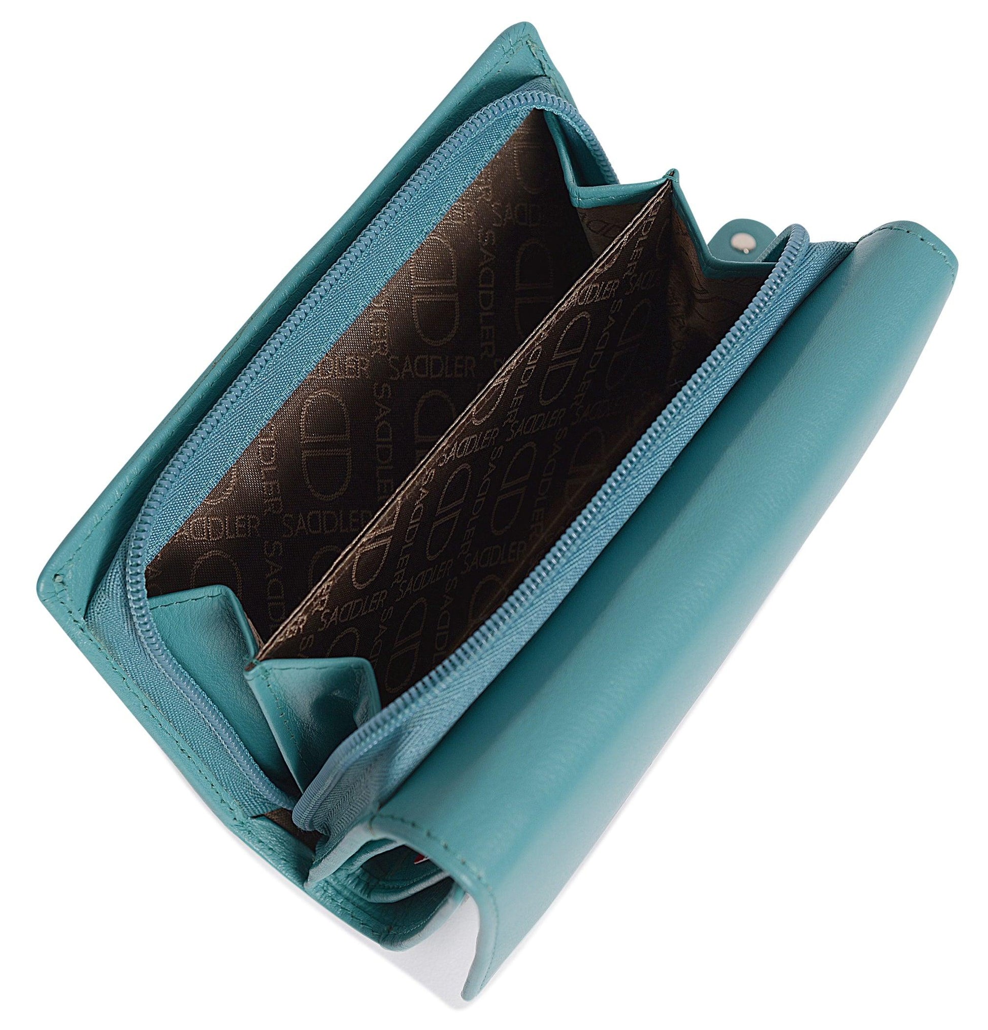 Eleanor Trifold Leather Purse - Bascora