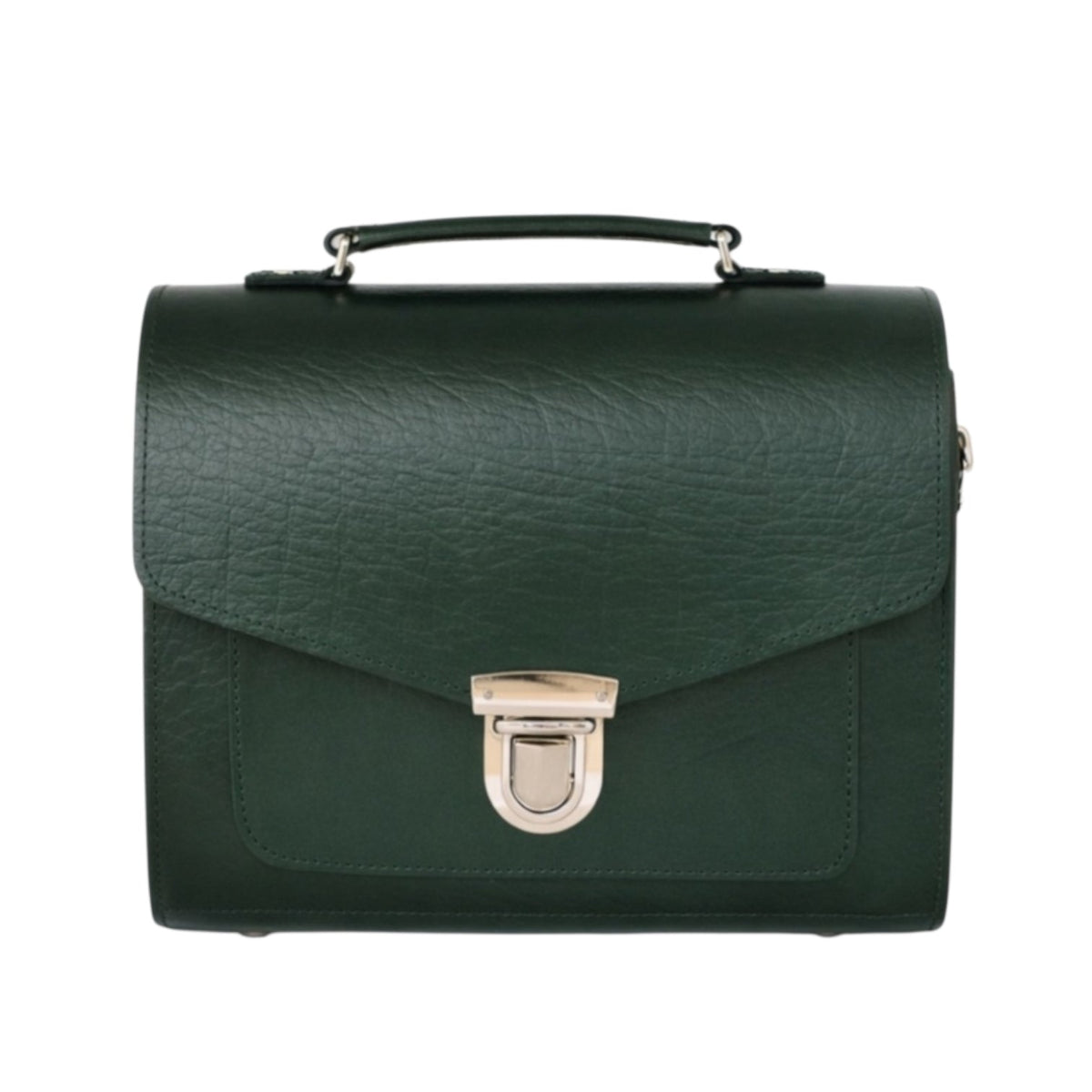 Executive Handmade Leather Sugarcube Grande - British Racing Green - Bascora