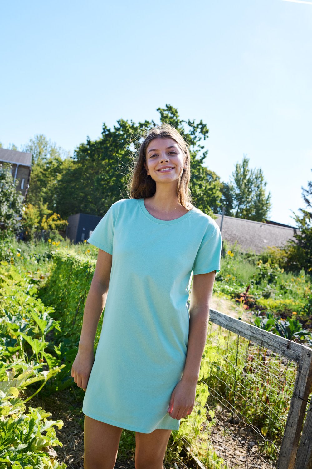 Fairtrade Organic Long Length T-shirt – Women's - Bascora