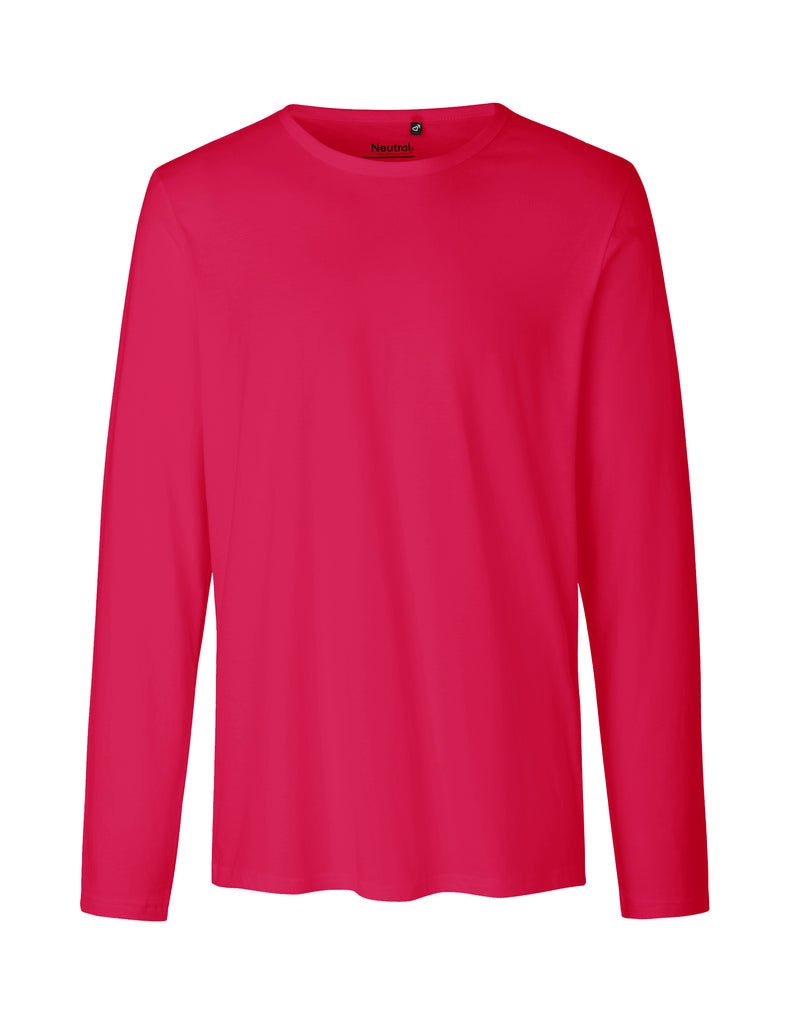 pink Fairtrade Organic Long Sleeve T-shirt | Bascora
