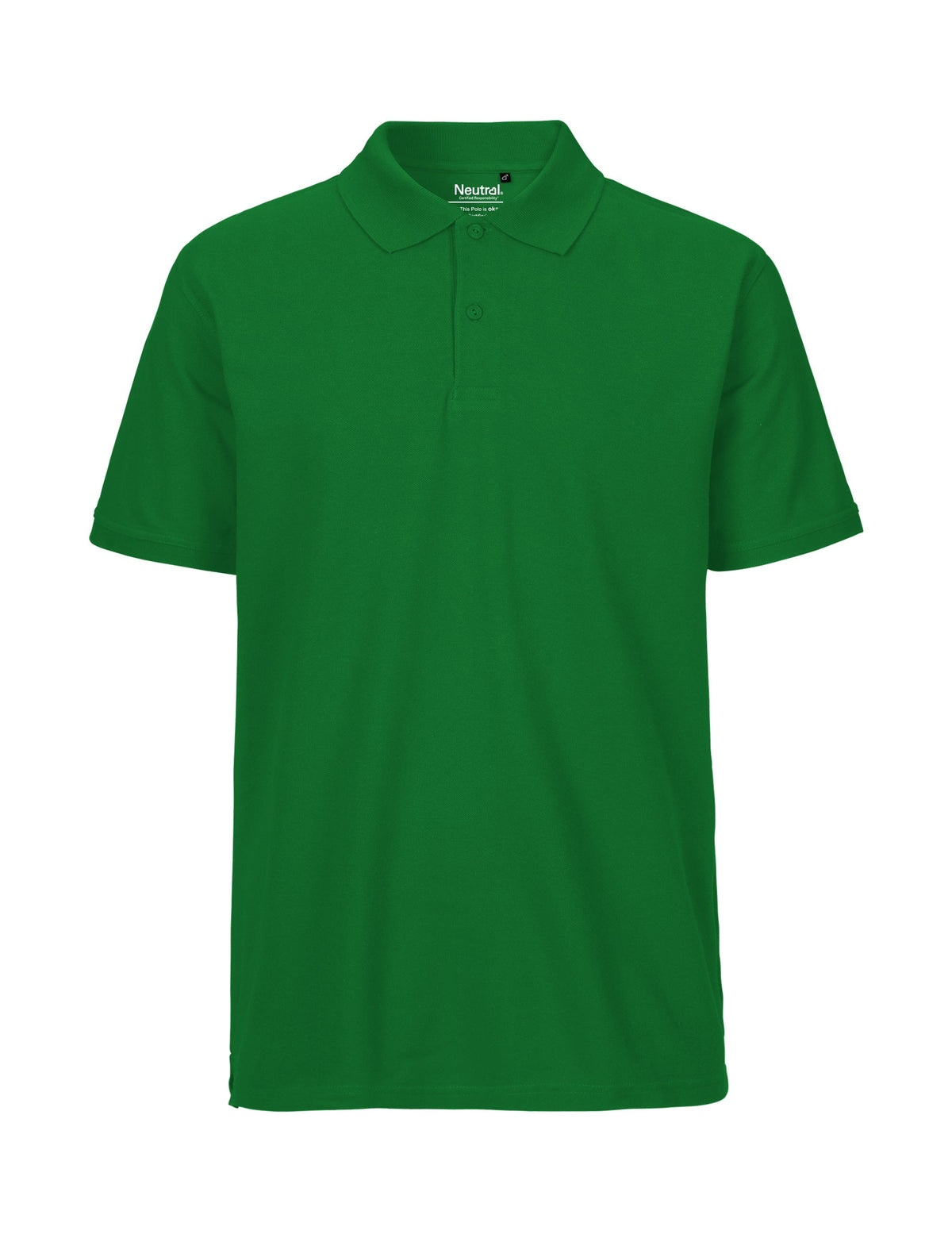 green Fairtrade Organic Polo Shirt – Men's - Bascora