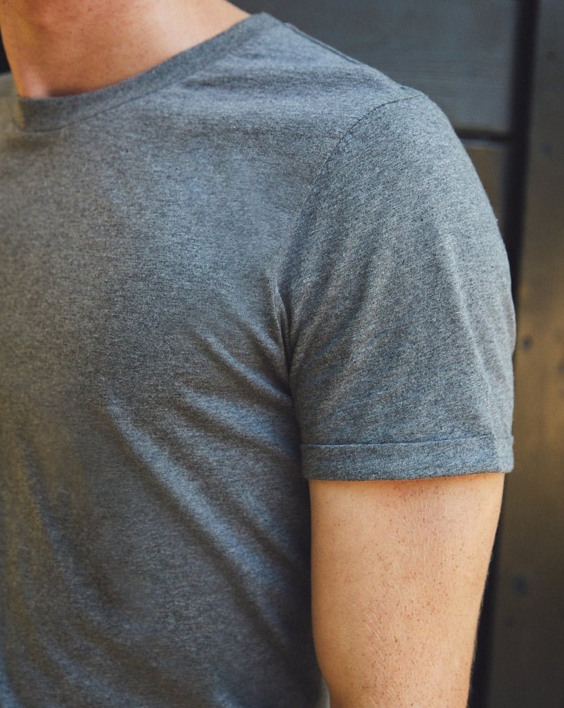 Fairtrade Organic Rolled Sleeve T-shirt – Men's - Bascora