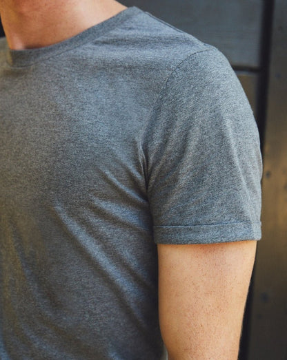 Fairtrade Organic Rolled Sleeve T-shirt – Men's - Bascora