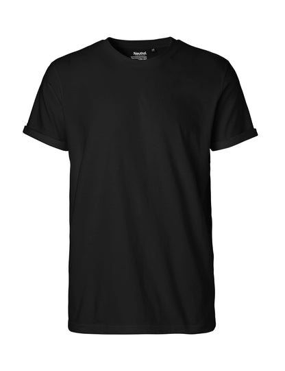 Fairtrade Organic Rolled Sleeve T-shirt | Bascora
