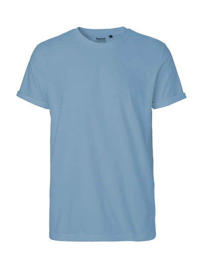 Fairtrade Organic Rolled Sleeve T-shirt – Men's - Bascora