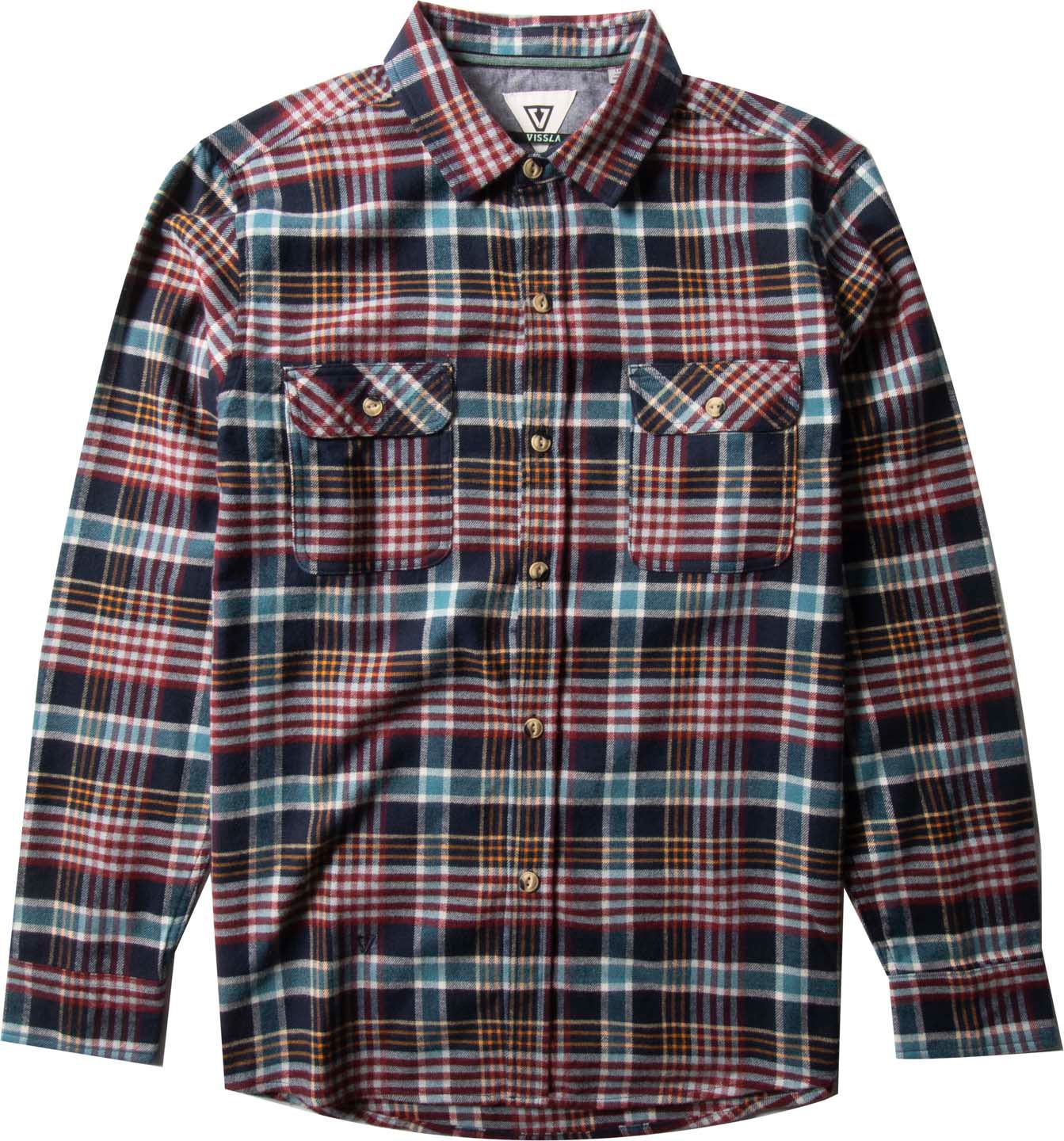 Camisa de franela de manga larga Central Coast de Vissla