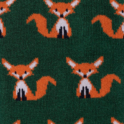 Fox Matching Bamboo Socks – Adult & Child - Bascora