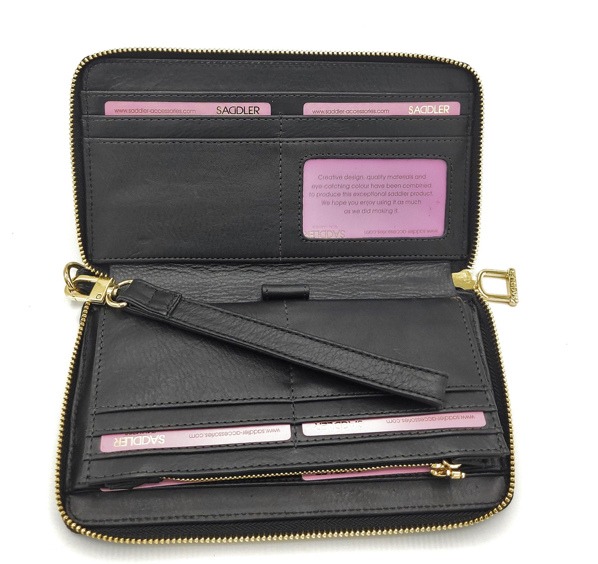 Freya RFID Leather Purse & Phone Holder – Saddler - Bascora
