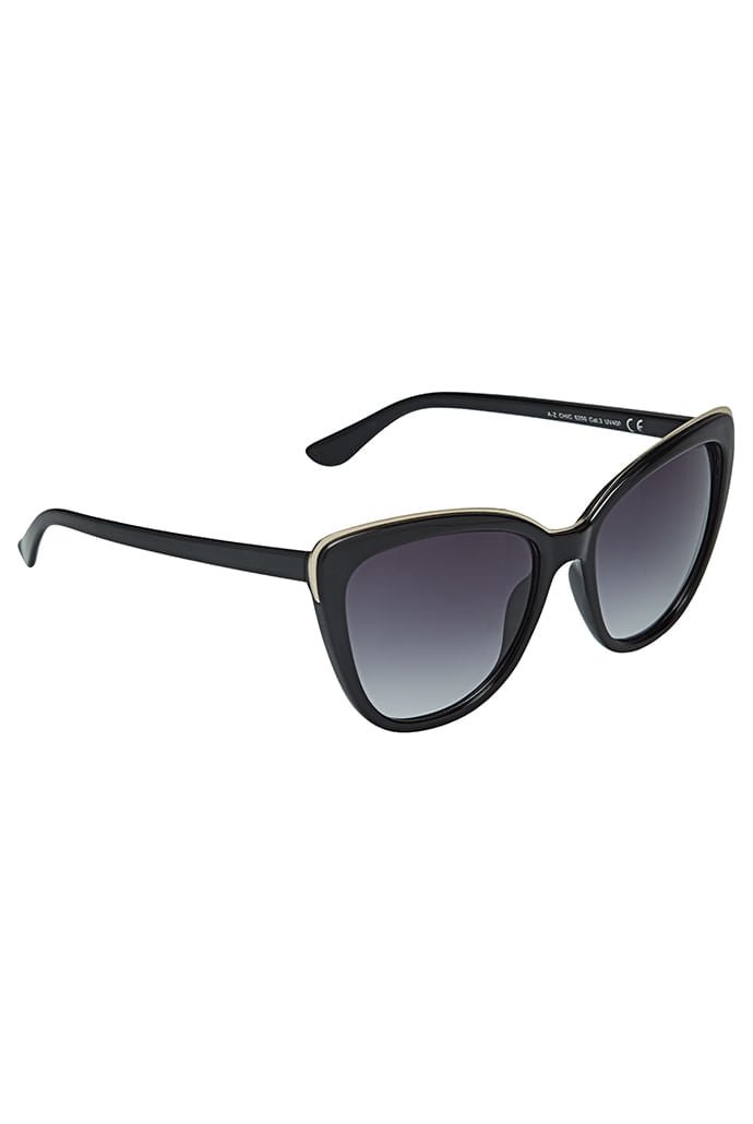 Gail Cat Eye Detail Sunglasses | Louche