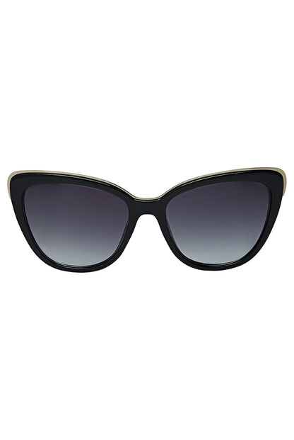 Gail Cat Eye Detail Sunglasses | Louche