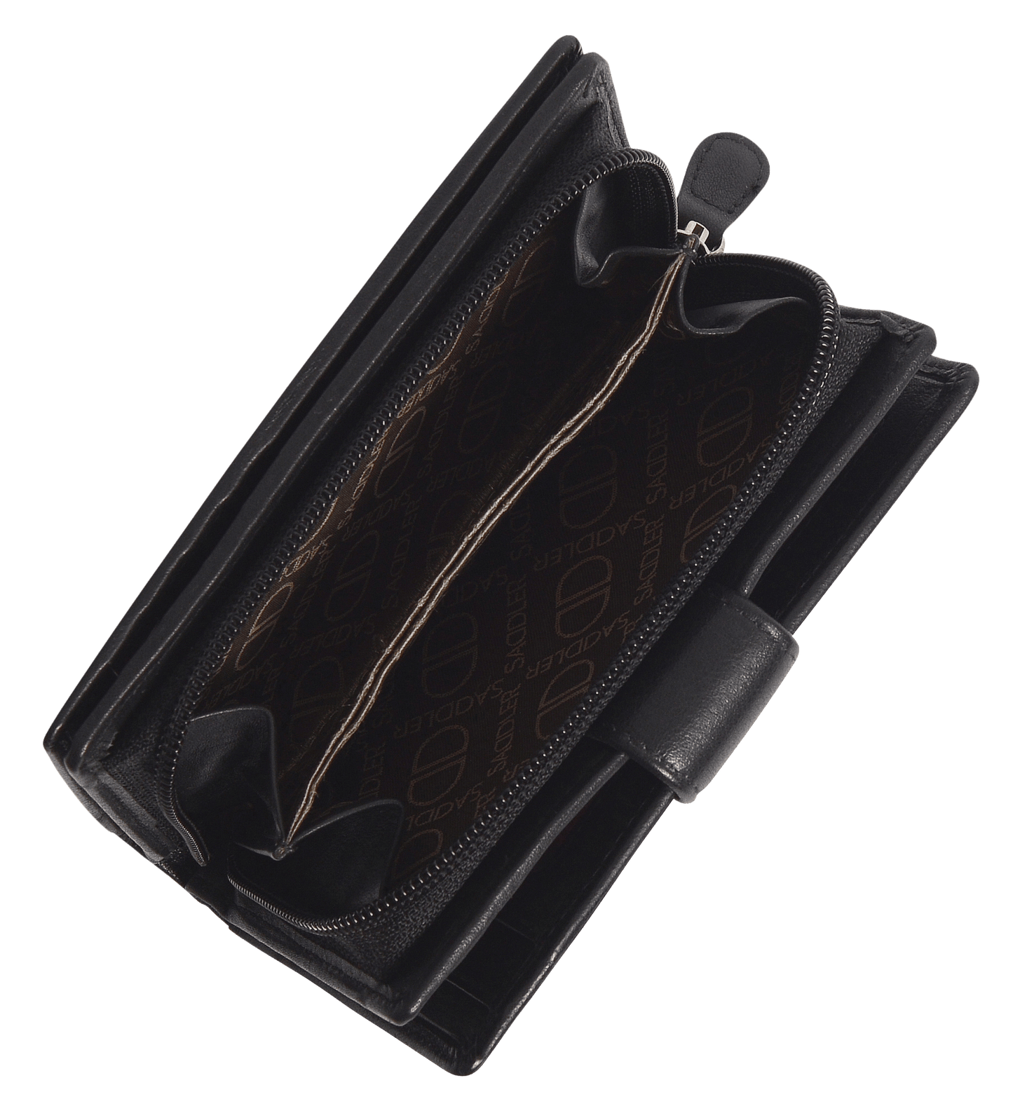 Georgie RFID Leather Double-Sided Purse - Bascora