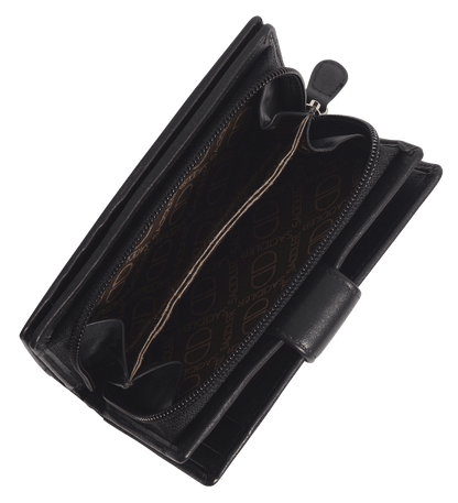 Georgie RFID Leather Double-Sided Purse - Bascora