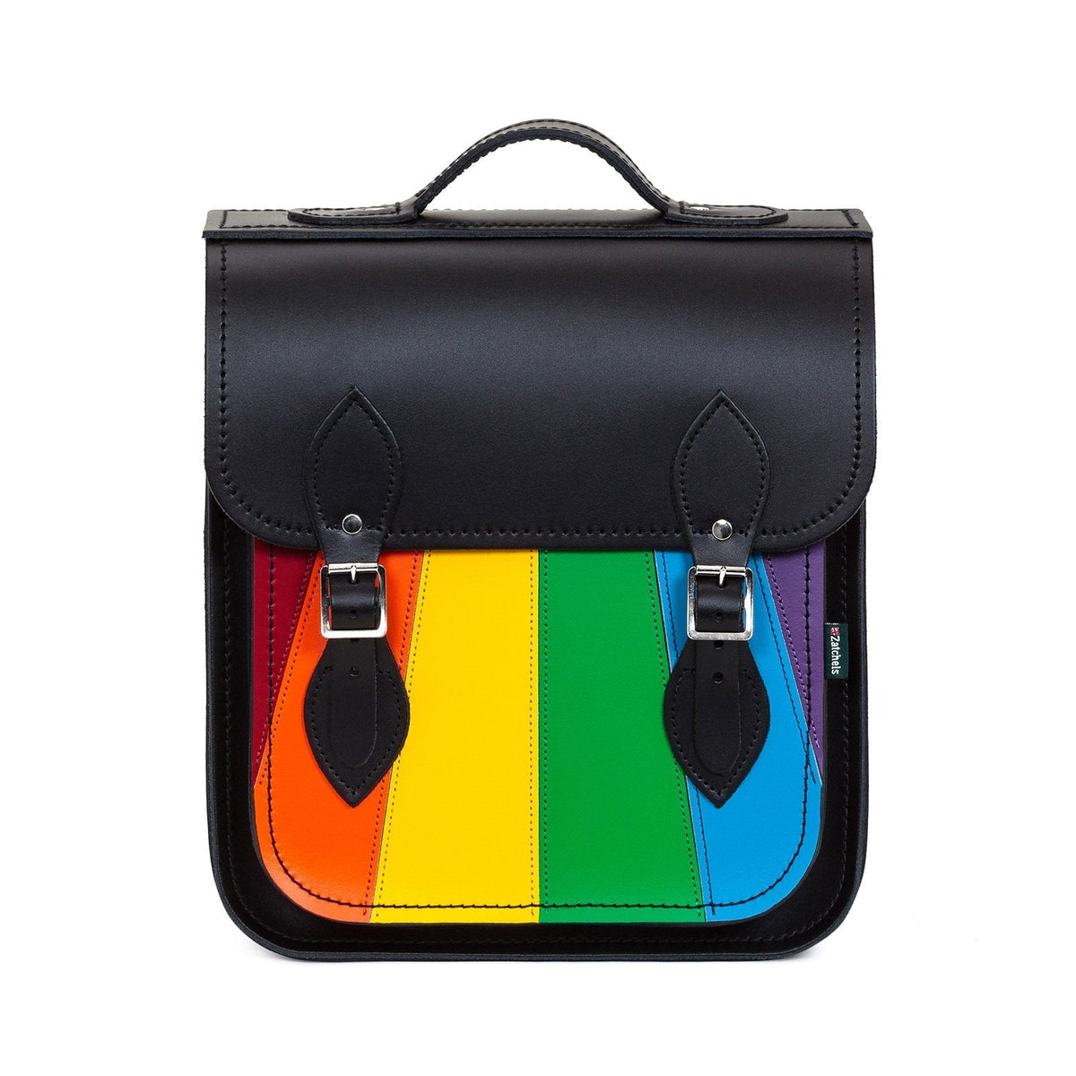 Handmade Leather City Backpack - Pride - Bascora