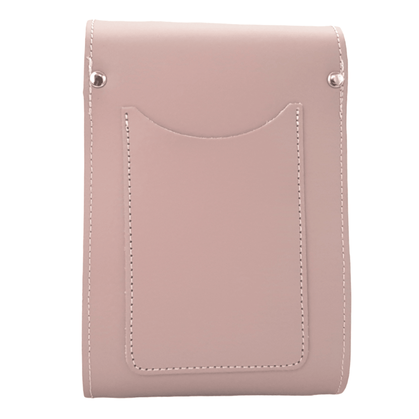 Handmade Leather Festival Phone Bag - Rose Quartz - Bascora