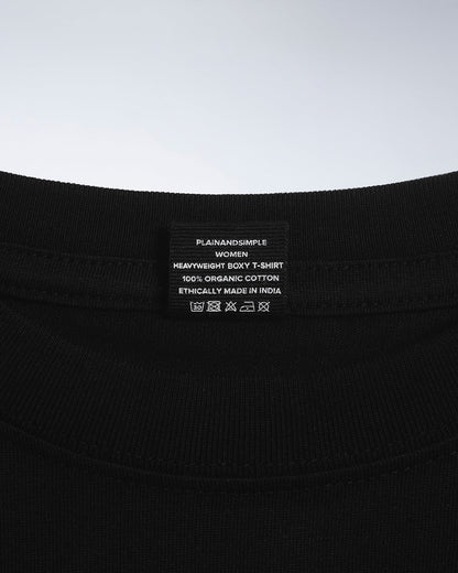 Heavyweight Boxy Organic T-Shirt - Bascora