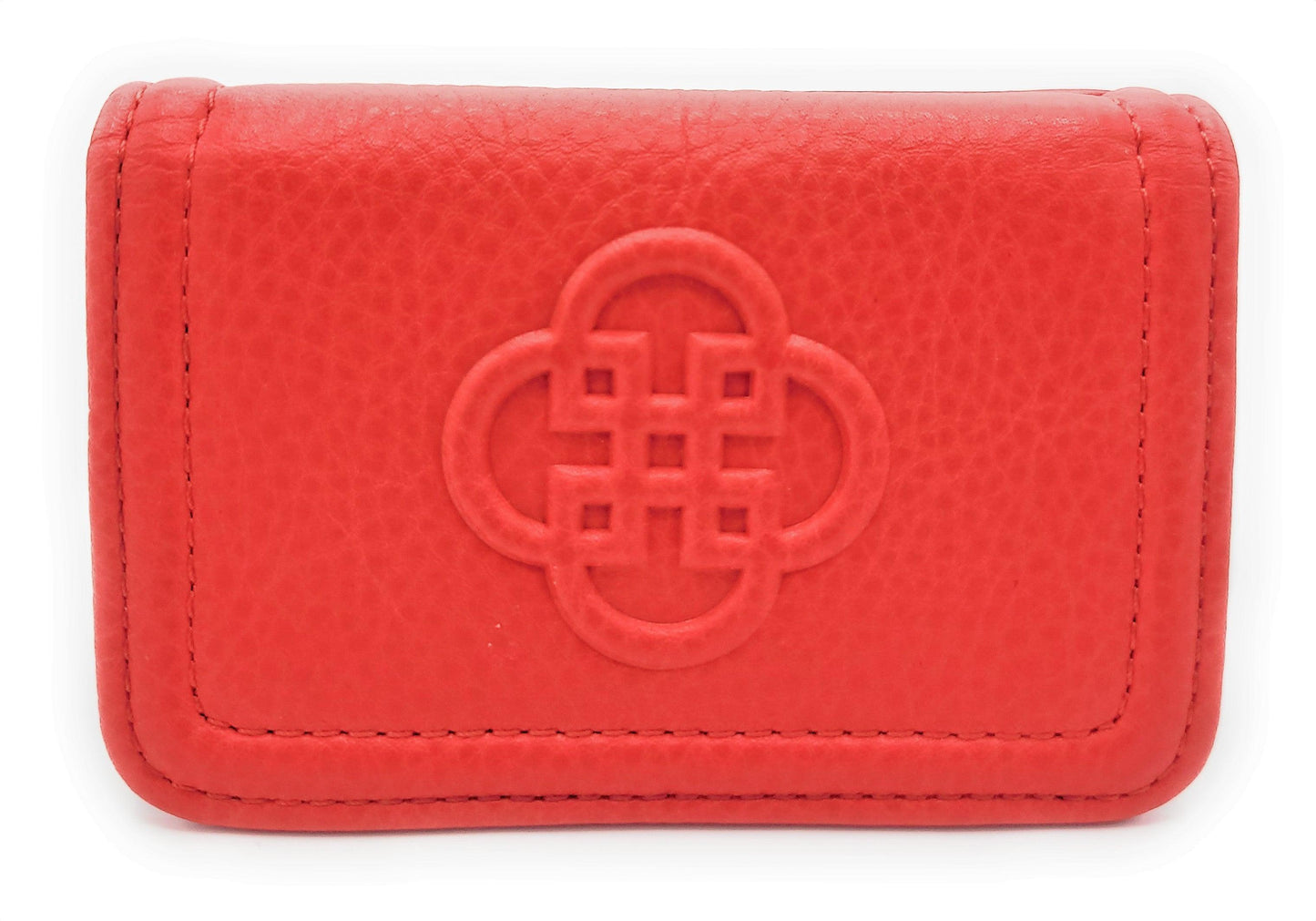 Jade RFID Leather Card Holder – Red | Saddler - Bascora
