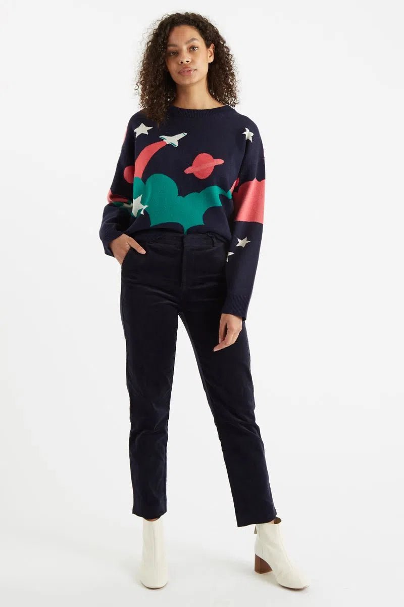 Joele Cord Slim Leg Trouser - Bascora
