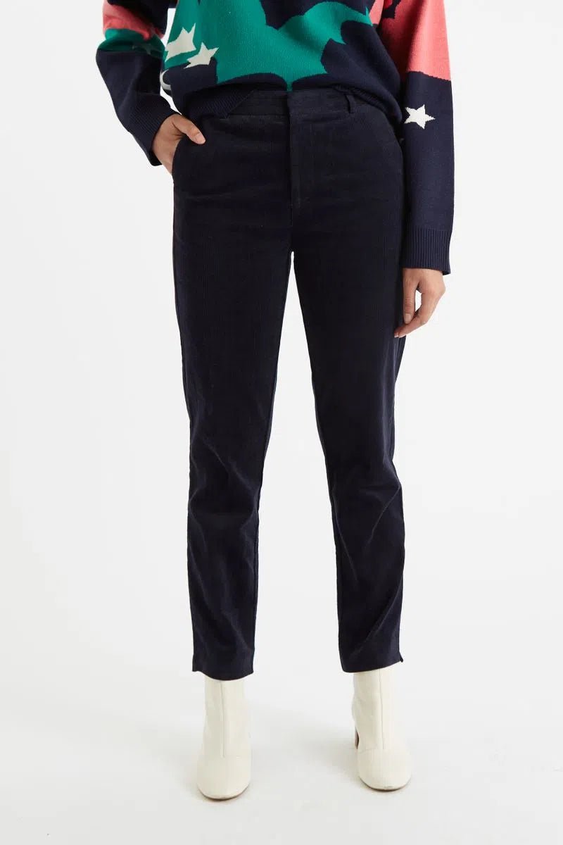 Joele Cord Slim Leg Trouser - Bascora