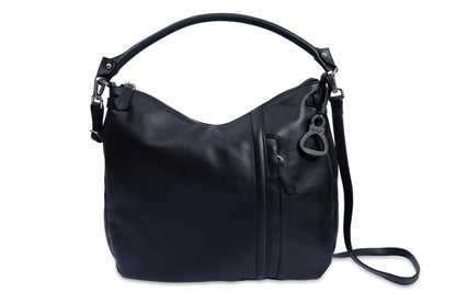 Julia Leather Hobo Bag - Bascora