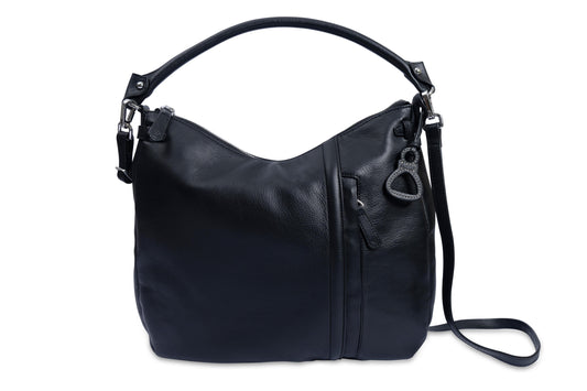 Julia Leather Hobo Bag - Bascora