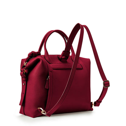 Wimbledon Leather Laptop Backpack