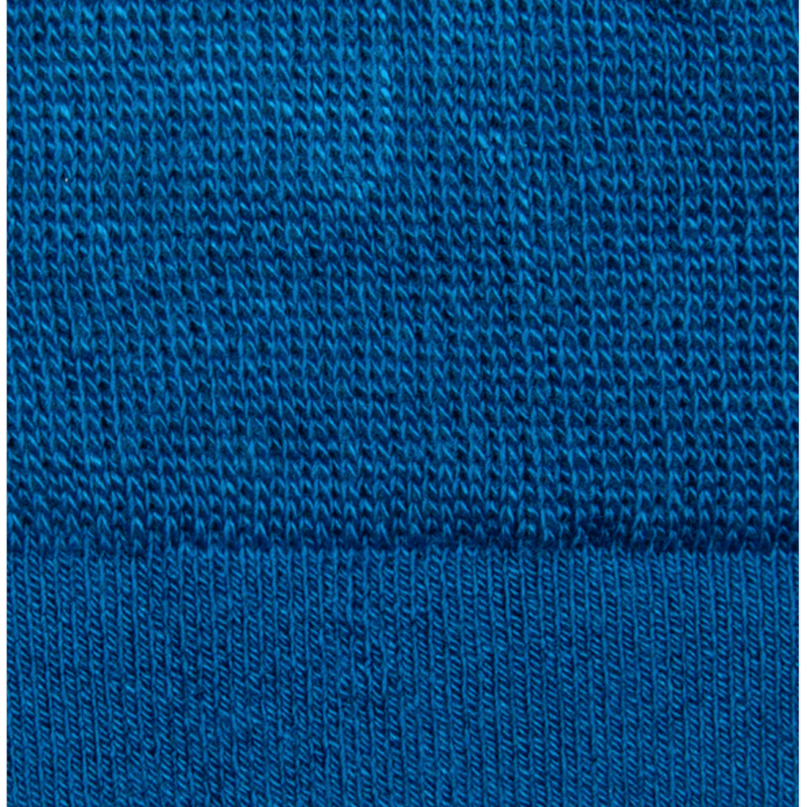 Knee-High Bamboo Thermal Socks - Wellington Boots Socks Organic Thermal - Blue - Bascora