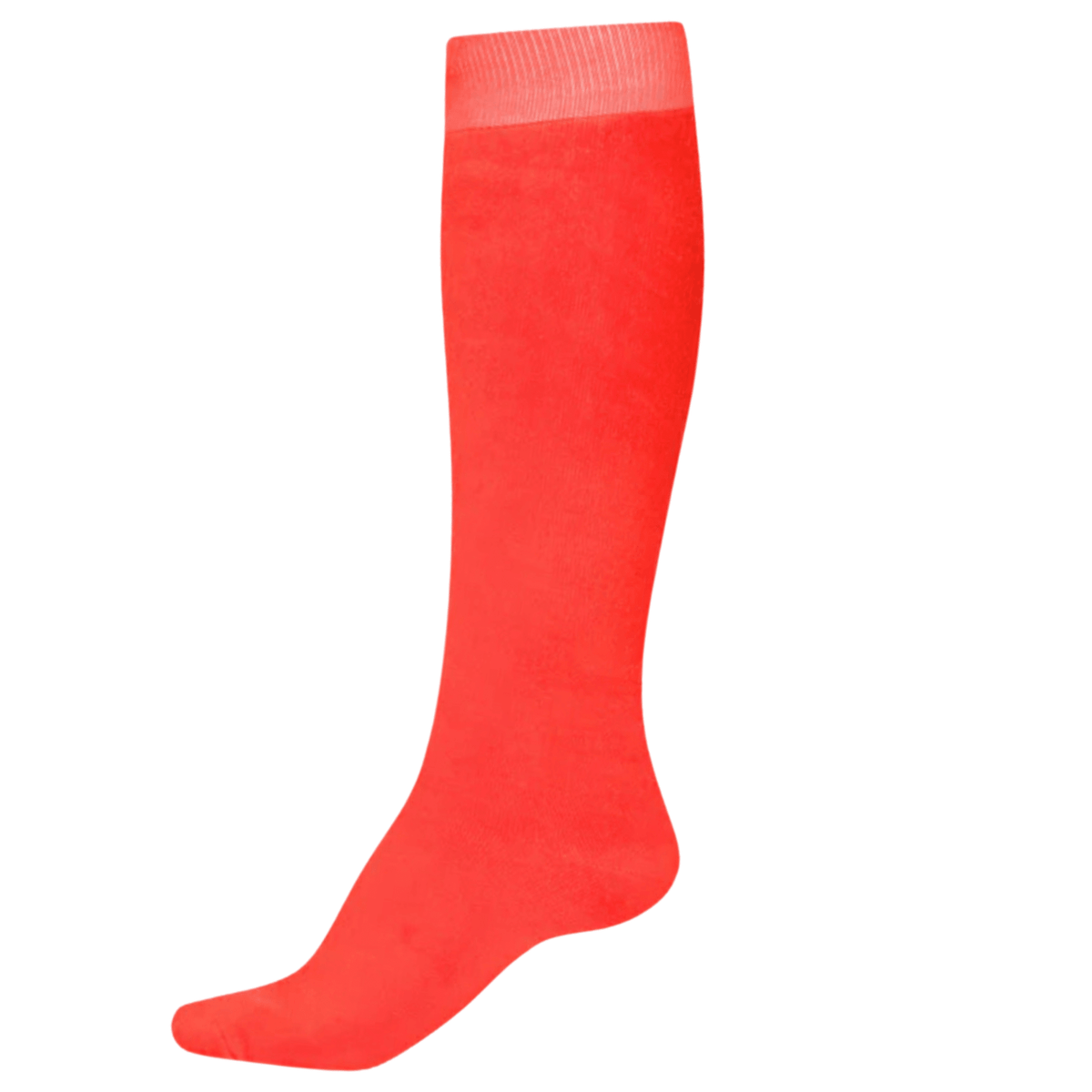 Knee-High Bamboo Thermal Socks - Wellington Boots Socks Organic Thermal - Orange - Bascora