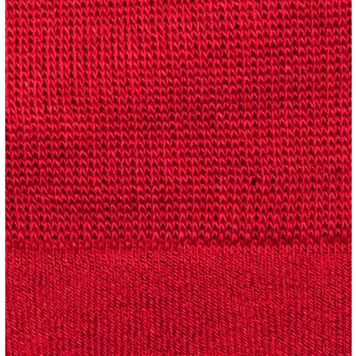 Knee-High Bamboo Thermal Socks - Wellington Boots Socks Organic Thermal - Red - Bascora
