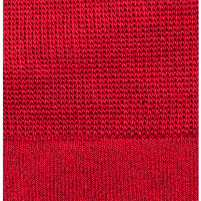 Knee-High Bamboo Thermal Socks - Wellington Boots Socks Organic Thermal - Red - Bascora