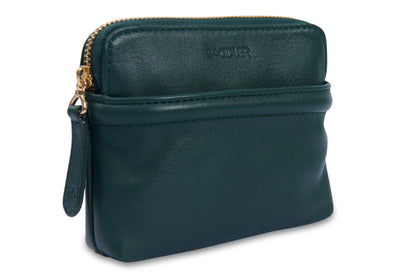 Louisa RFID Leather Organiser Pouch - Bascora