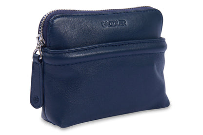 Louisa RFID Leather Organiser Pouch - Bascora